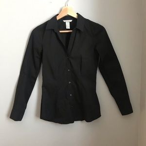 H&M Fitted Button Up